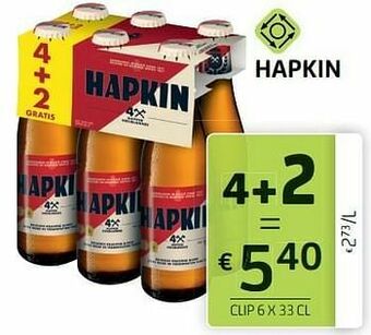 BelBev Hapkin aanbieding