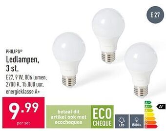 ALDI Ledlampen aanbieding