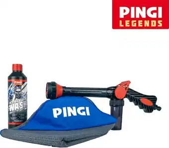 Bol.com Pingi Car Care Schoonmaakset Auto met Spuitpistool, XXL Droogdoek en Active Foam Wash / [voordeelset] aanbieding