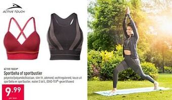 ALDI Sportbeha of sportbustier aanbieding