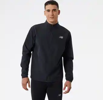 Bol.com New Balance Accelerate Jacket Heren Sportjas - BLACK - Maat M aanbieding