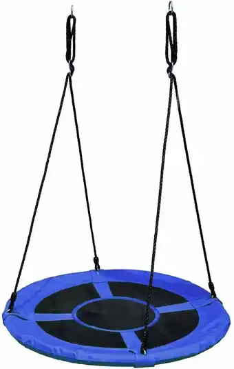 Bol.com Outdoor Play Schommel - Speelgoed - diameter 100cm - Max 100kg - Verstelbaar ophangtouw aanbieding