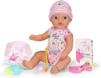 Bol.com BABY born Lena - Little Baby Girl - 36cm - Babypop aanbieding