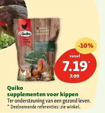 Maxi Zoo Quiko supplementen voor kippen aanbieding