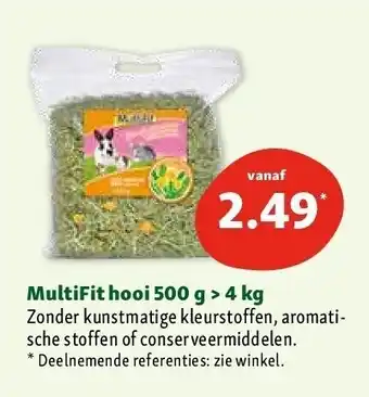 MultiFit hooi 500 g > 4 kg