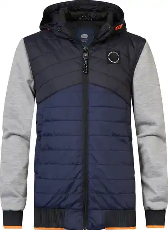 Bol.com Petrol Industries - Jongens Lichtgewicht Gewatteerde Jas Latitude - Blauw - Maat 128 aanbieding