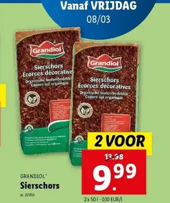 Lidl Sierschors aanbieding