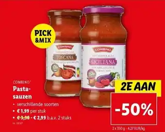 Lidl Pastasauzen aanbieding