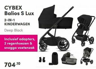 Baby & Tiener Cybex balios s lux 2-in-1 kinderwagen aanbieding