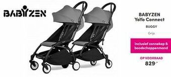 Baby & Tiener Babyzen yoyo connect buggy aanbieding