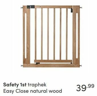 Baby & Tiener Safety 1st traphek easy close natural wood aanbieding