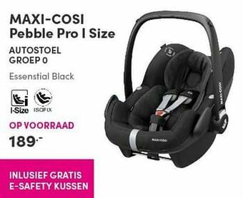 Baby & Tiener Maxi-cosi pebble pro i size autostoel aanbieding