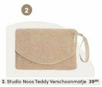 Baby & Tiener Studio noos teddy verschoonmatje aanbieding