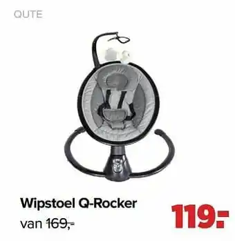 Baby-Dump Qute wipstoel q-rocker aanbieding