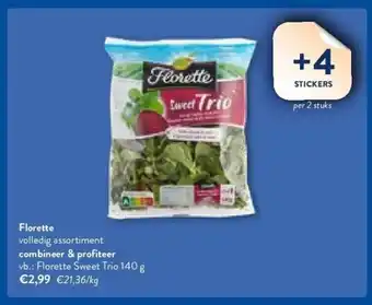 OKay Florette Sweet Trio 140 g aanbieding