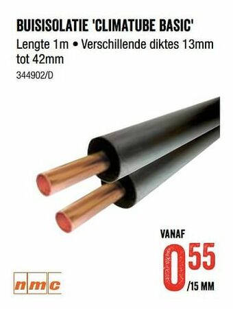 HandyHome Buisisolatie climatube basic aanbieding
