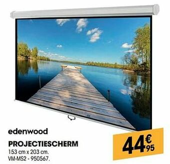 Electro Depot Edenwood projectiescherm vm-ms2 aanbieding