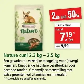 Maxi Zoo Nature cuni aanbieding