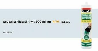 GAMMA Soudal schilderskit wit aanbieding