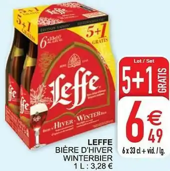 Leffe bière d’hiver winterbier