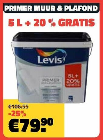 Bouwcenter Frans Vlaeminck Primer muur + plafond aanbieding