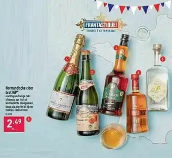 ALDI Normandische cider brut igp aanbieding