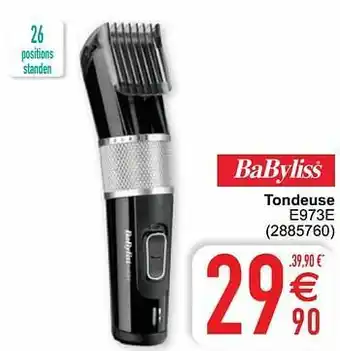 Cora Babyliss tondeuse e973e aanbieding
