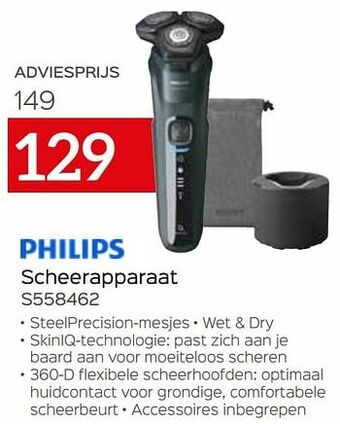 Selexion Philips scheerapparaat s558462 aanbieding