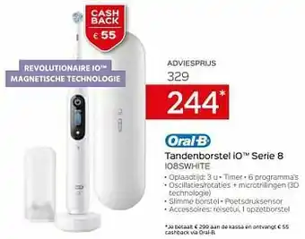 Oral-b tandenborstel io serie 8 io8swhite