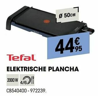 Electro Depot Tefal elektrische plancha cb540400 aanbieding