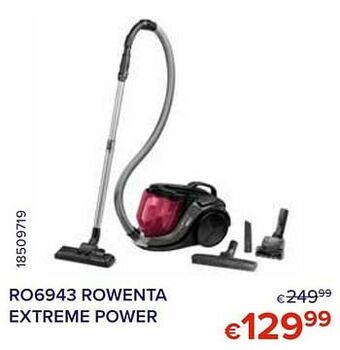 Euroshop Ro6943 rowenta extreme power aanbieding