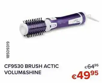 Euroshop Rowenta cf9530 brush actic volum+shine aanbieding