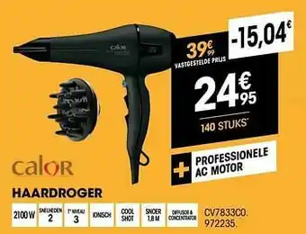 Electro Depot Calor haardroger cv7833c0 aanbieding