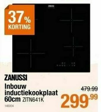 Cevo Zanussi inbouw inductiekookplaat zitn641k aanbieding