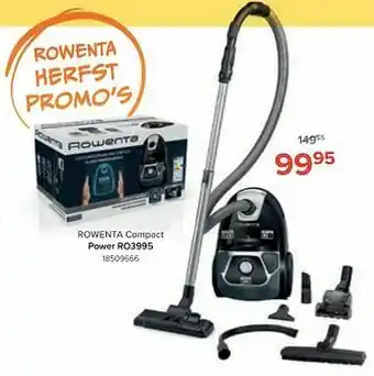 Euroshop Rowenta compact power ro3995 aanbieding