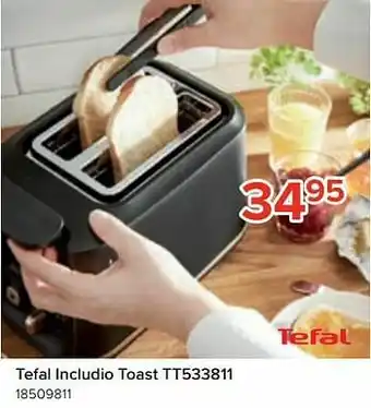Tefal includio toast tt533811