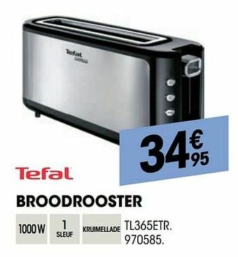 Electro Depot Tefal broodrooster tl365etr aanbieding