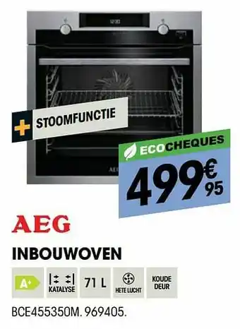 Electro Depot Aeg inbouwoven bce455350m aanbieding