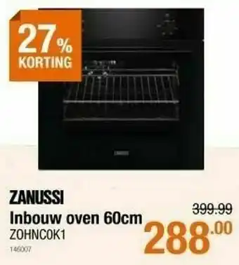 Zanussi inbouw oven zohnc0k1