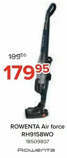 Euroshop Rowenta air force rh9158wo aanbieding