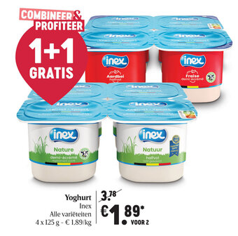 Delhaize Yoghurt aanbieding