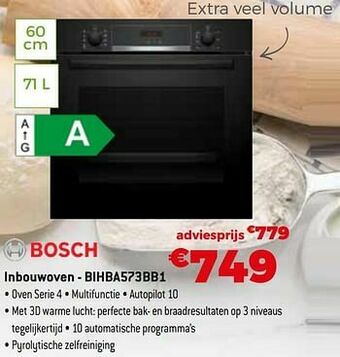 Exellent Bosch inbouwoven - bihba573bb1 aanbieding