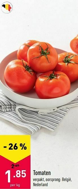 ALDI Tomaten aanbieding