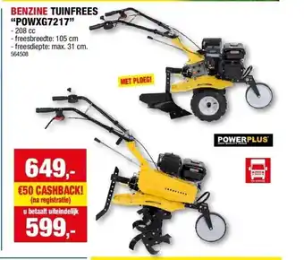 Hubo BENZINE TUINFREES “POWXG7217” aanbieding