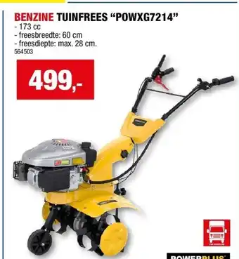 Hubo BENZINE TUINFREES “POWXG7214” aanbieding