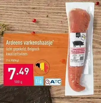 ALDI Ardeens varkenshaasje aanbieding