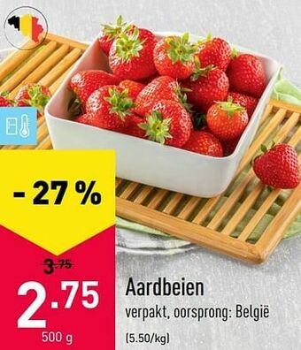 ALDI Aardbeien aanbieding