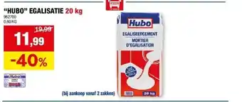 Hubo “HUBO” EGALISATIE 20 kg aanbieding
