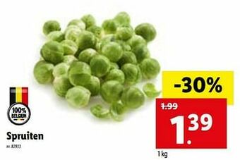 Lidl Spruiten aanbieding