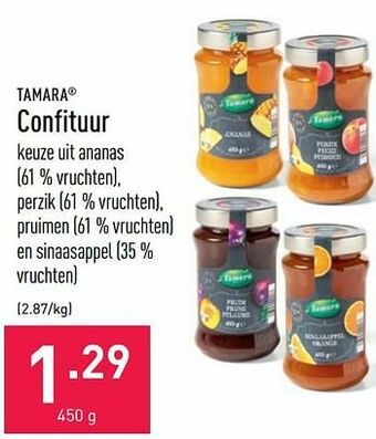 ALDI Tamara confituur aanbieding